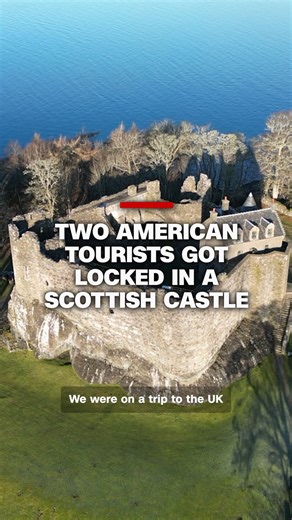 When Niki Ghofranian and Ritta Nielsen visited Dunstaffnage Castle in Oban, Scotland in 2019, they wanted to take in the history. They didn't plan on getting locked in. CNN's Francesca Street learned more about their unique experience. Read more: https://cnn.it/4co5kZI | CNN