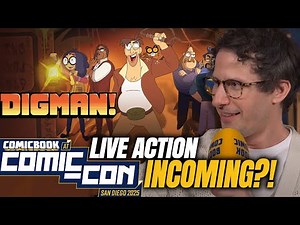 Andy Samberg & Nicolas Cage Team Up?! - Andy Samberg Talks Digman! - SDCC 2025