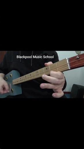 #Two #String #cigarboxguitar #lesson #walking #bass #line #beginner #Cigar #Box #Guitar