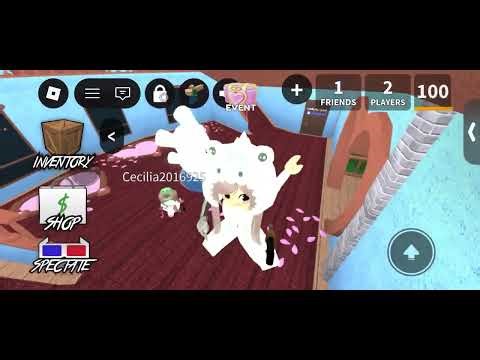 Me and my friend playing mm2 private server