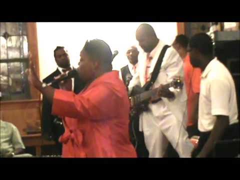 Wanda Barnes singing Spirit Fall Down