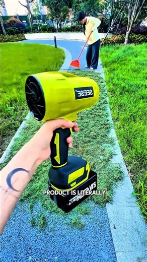 This Turbo Jet Handheld Leaf Blower mind-blowing