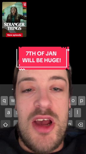 THE 7TH OF JAN. #netflix #strangerthings #strangerthings5 #fyp #foryou