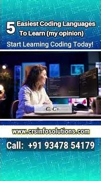 💎 Easiest Coding Languages to Learn (Start Your Tech Journey!)