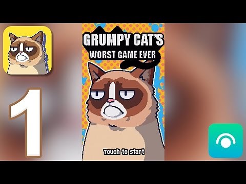 Grumpy Cat's Worst Game Ever - Gameplay Walkthrough Part 1 - Garden (iOS, Android)
