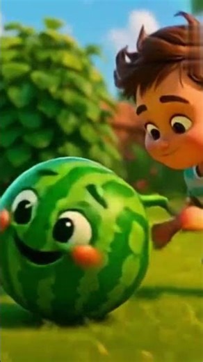 Kids Playing with Water Melon#subscribe#shorts