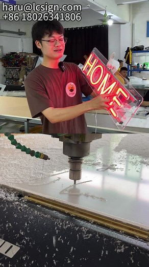 Neon Magnetic LED Light Sign Installation by Tony | Custom Design Orders