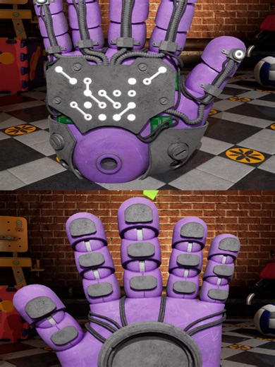 All Grabpack Hands - Poppy Playtime Chapter 5 #PoppyPlaytime #PoppyPlaytime5