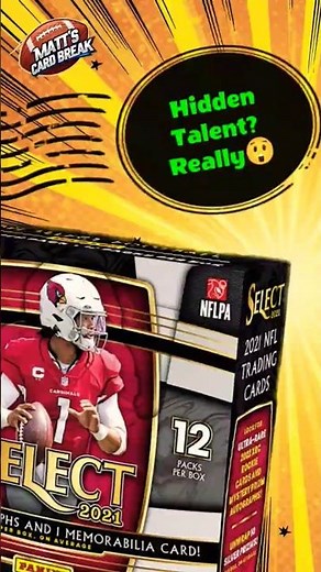 NFL football sports cards🏈Opening a 2021 NFL Blaster Pack for a Top Star!🤯