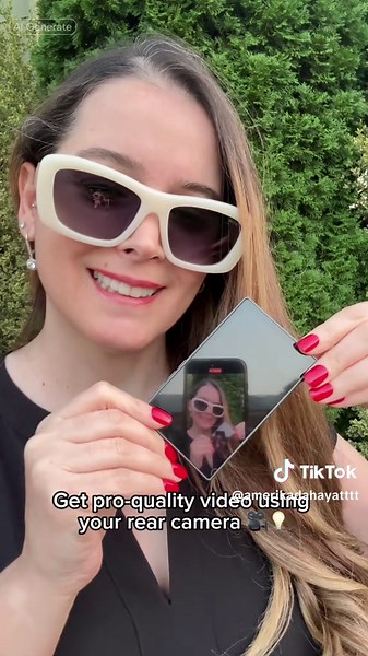 Zoomable Selfie Monitor Screen para iPhone: Mejora tus Videos