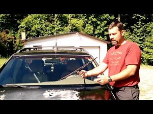 How to install your wiper blades (For beginners)