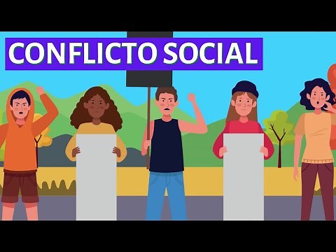 What is a social conflict and what are its causes? Types and examples.