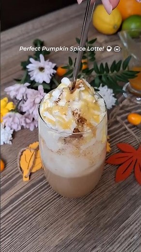 Pumpkin Spice Latte ☕🎃 Easy Pumpkin Spice Syrup