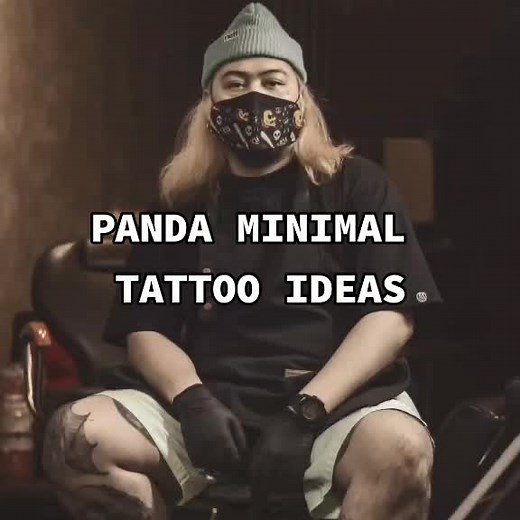 Panda Cute Tattoo Ideas for Kids and Adults
