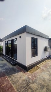 I think one of the coolest things about shipping containers is that absolutely nothing goes to waste. We doubled the size of this 20ft shipping container effectively making it the size of a 40ft container at almost half the price. I'm sure this sounds like magic well, it isn't we added an extension to the front of the original container by using off cuts from the same to make it a larger build and here's a breakdown of all the numbers #containerhouse #containerdesign #containerbuilding #containe