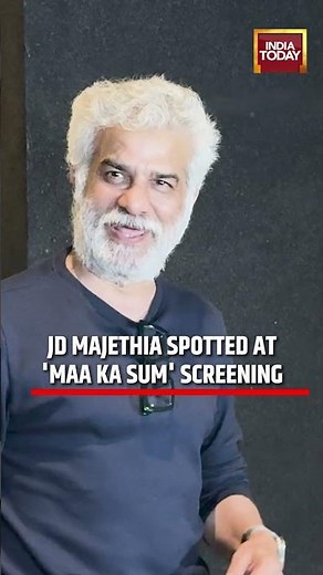 Jamnadas Majethia Spotted At 'Maa Ka Sum' Movie Screening #bollywood #entertainmentnews