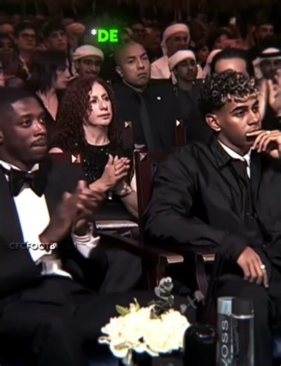 Yamal Revenge Dembele At Globe Soccer Award..😂