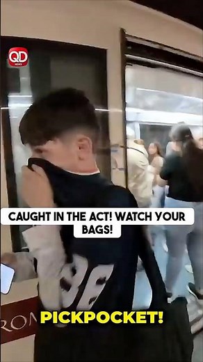 Caught in the Act! Watch Your Bags!