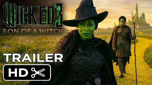 Wicked: Part 3 (2027) | TRAILER - Universal Pictures 'Son of a Witch' Adaptation Concept (Fan Film) (Fan Film) #WICKED #WICKEDForGood #Wicked3 #GLINDA #elphaba #SONOFAWITCH #movies Liir has never known where he came from; only that his green skin makes people stare. When he suddenly begins aging at an impossible speed, he travels to the Emerald City hoping the Good Witch can tell him the truth. Instead, his arrival sparks panic, and Oz’s old fears return with a vengeance. Hunted by the Tin Man a
