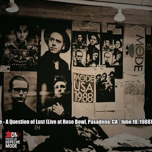 Depeche Mode – A Question of Lust (Live at Rose Bowl, Pasadena, CA - June 18, 1988)