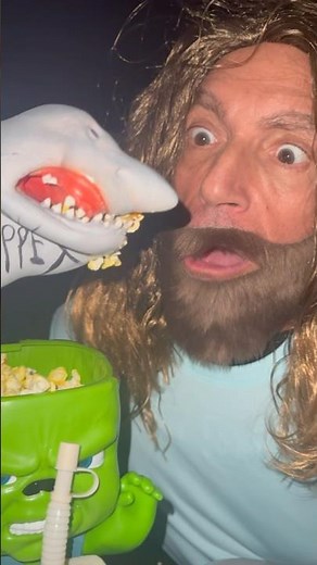 Shark Puppet Watches Minecraft Movie