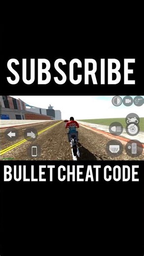 Indian bike driving 3D bullet cheat code #shorts #trending #viral #indianbikedriving #bullet #mafia