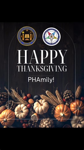 Happy Thanksgiving Prince Hall PHAmily! | Most Worshipful Prince Hall Grand Lodge F&AM of Missouri