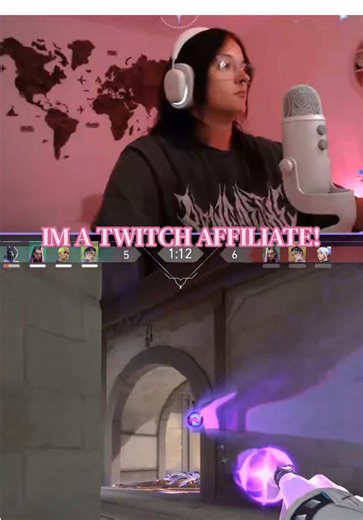IM NOW A TWITCH AFFILIATE! 🤩 | Twitch link in bio! #twitch #twitchclips #valorant #valorantgameplay #valorantclip