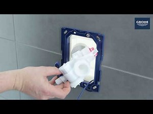 Installer trykplade til toilet - GROHE