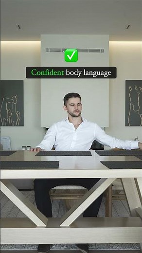 Confident vs Insecure Body Language