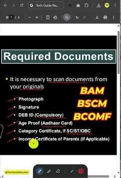 IGNOU Admission 2026 January Session Required Documents #ignou #ignounews #ignouadmission