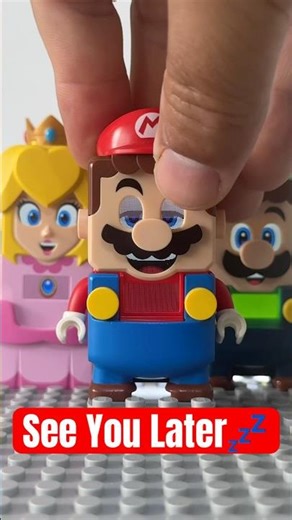 Power Off Sounds🔊LEGO Mario #lego #shorts #mario