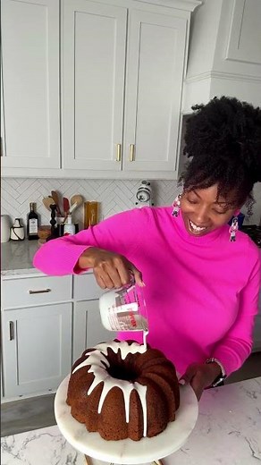 #Gingerbread Bundt #Cake recipe here: https://grandbaby-cakes.com/gingerbread-cake/