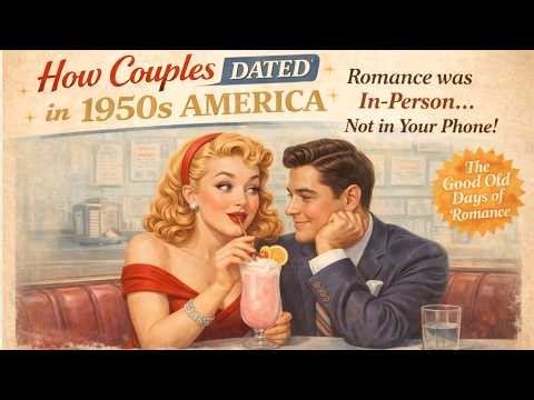 What Courtship Actually Looked Like in 1950s America Before Dating Apps Existed