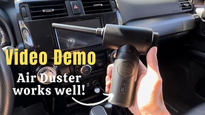Watch Air Duster Demonstration Video. Very Useful Tool! on Amazon Live