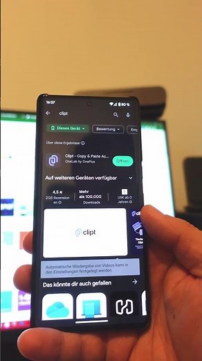 #Shorts - Clipt App I Texte, Dateien hin und her switchen!