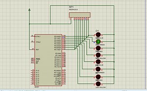 LED流水灯-单片机原理及应用-简单案例-基于Proteus和Keil C