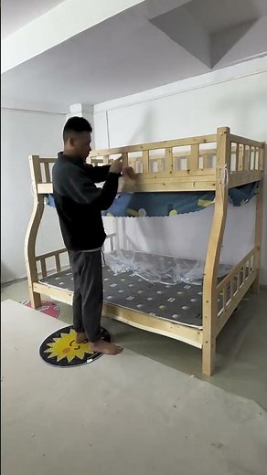 Bunk Bed Mosquito Net Easy Install Full Protection Sleep #dormessentials #mosquitonet #shortsfeed