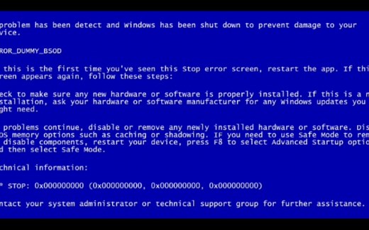 win7计算器1 1=3后蓝屏死机0x00000000，怎么回事呀？