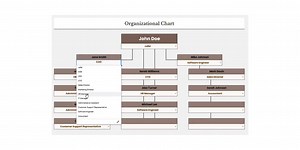 Editable Organizational Chart Template: Google Sheets, Business Structure (digital) - Etsy Australia