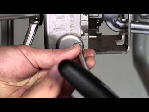 What to do when a key is stuck in a valve interlock?