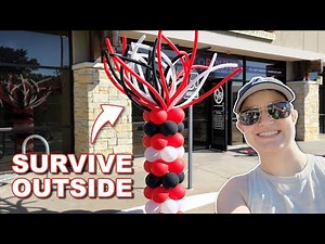Setting Up a Balloon Column Outside - What You Need To Know