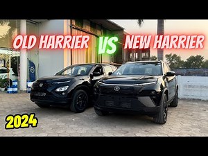 New Harrier vs Old Harrier Comparison | Harrier Facelift 2024😍