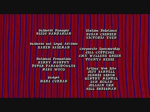 Arthur Season 16 Credits with insturmental ending theme