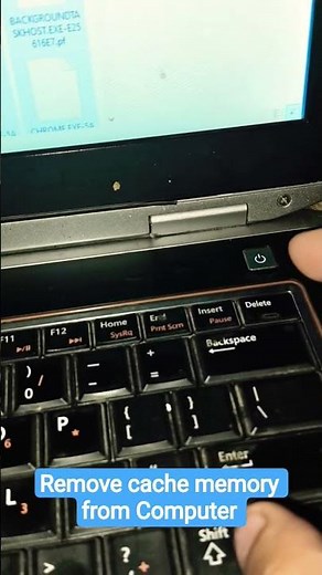 How to clear cache memory from Computer