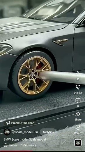 bmw scale model scale model