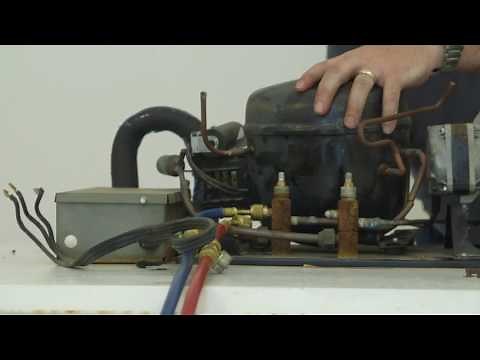How to install a Danfoss light commercial compressor