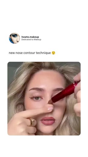 6.5K views | Discover the new nose contour technique that’s changing the beauty game! ✨ Effortless, precise, and perfect for every face. Don’t miss the secret to a flawless profile.  ➡️ Follow us for more beauty hacks! ➡️ Stay updated with the latest contour trends right here! | How to Make Up | Facebook