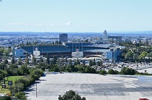 Mayor Eric Garcetti Announces Dodger Stadium Will Serve As Largest Coronavirus Testing Site In Los Angeles