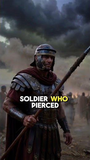 The Soldier Who Pierced Jesus Was Healed #god #biblestory